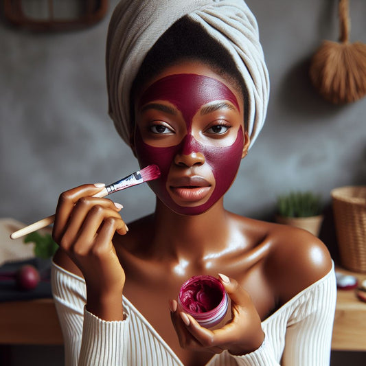 Clear Skin & Clean Scalp with Beetroot Powder