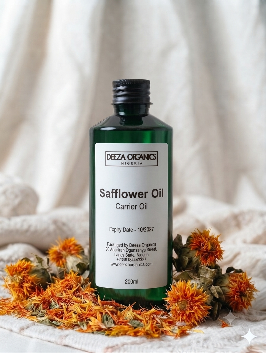 Safflower carrier oil